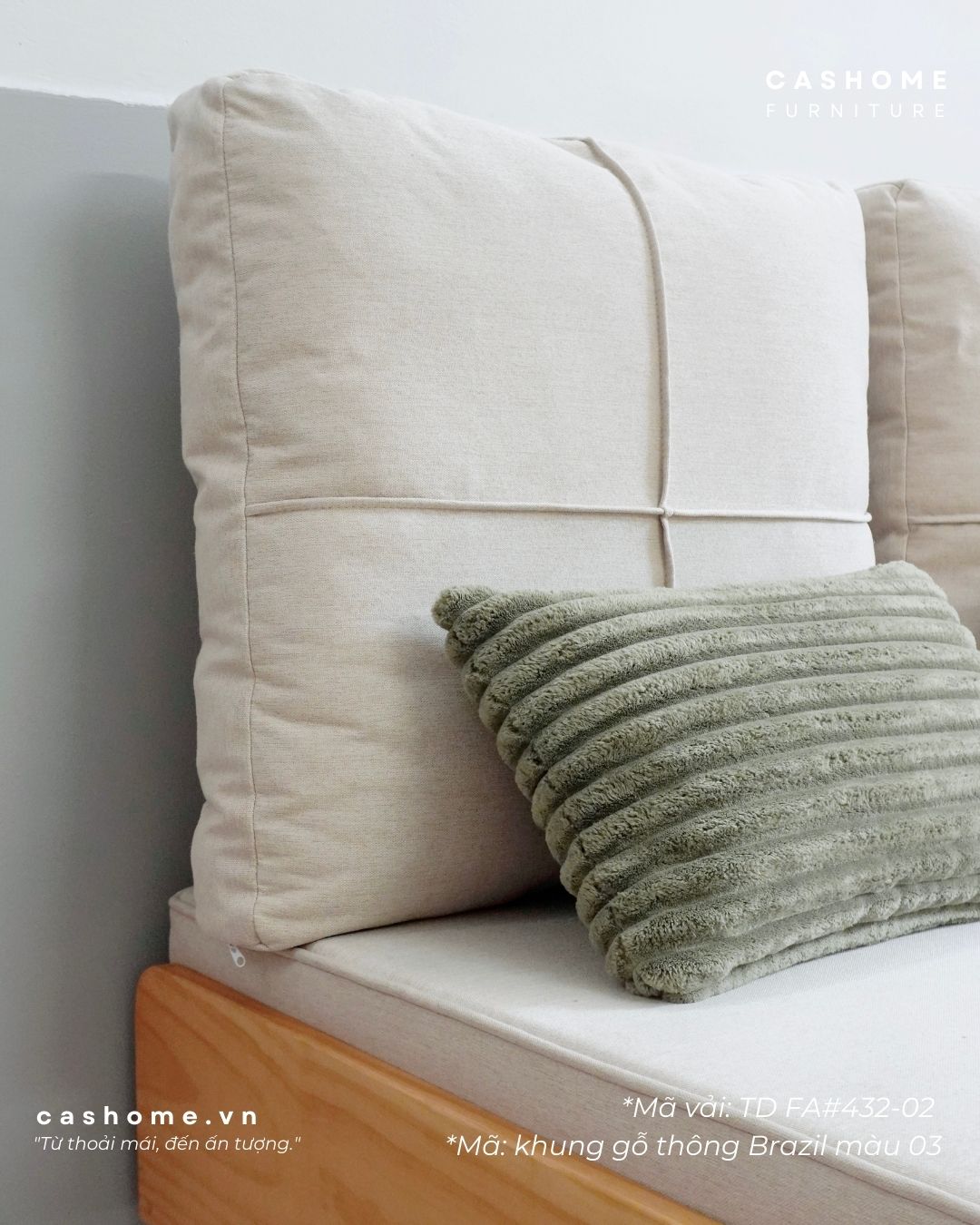 GỐI ĐẦU GIƯỜNG BÁNH CHƯNG