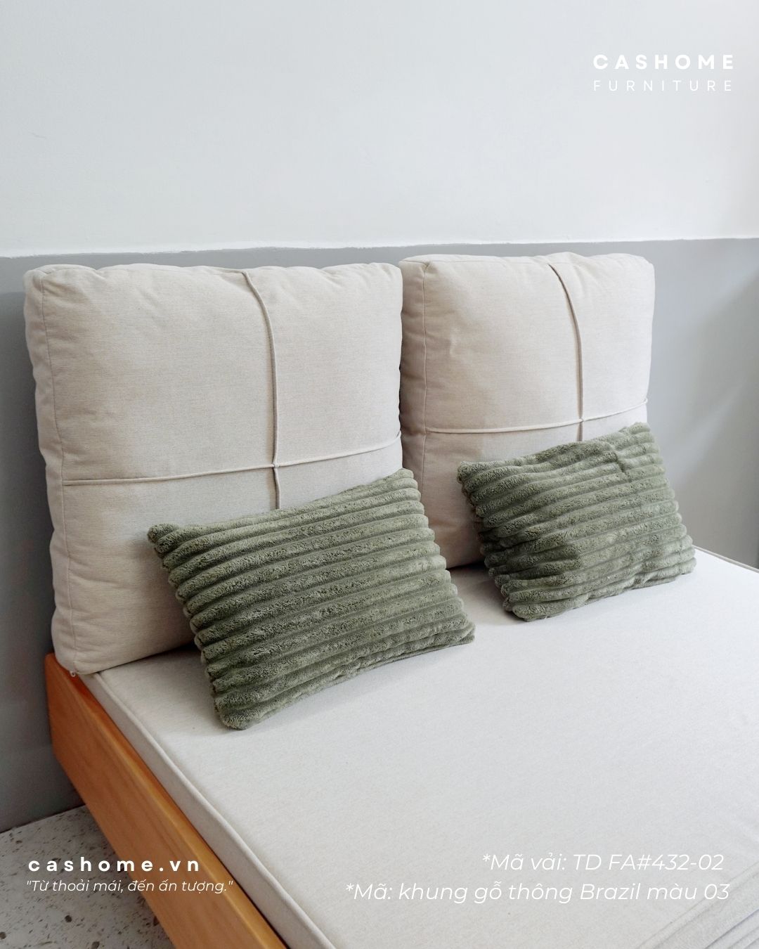 GỐI ĐẦU GIƯỜNG BÁNH CHƯNG