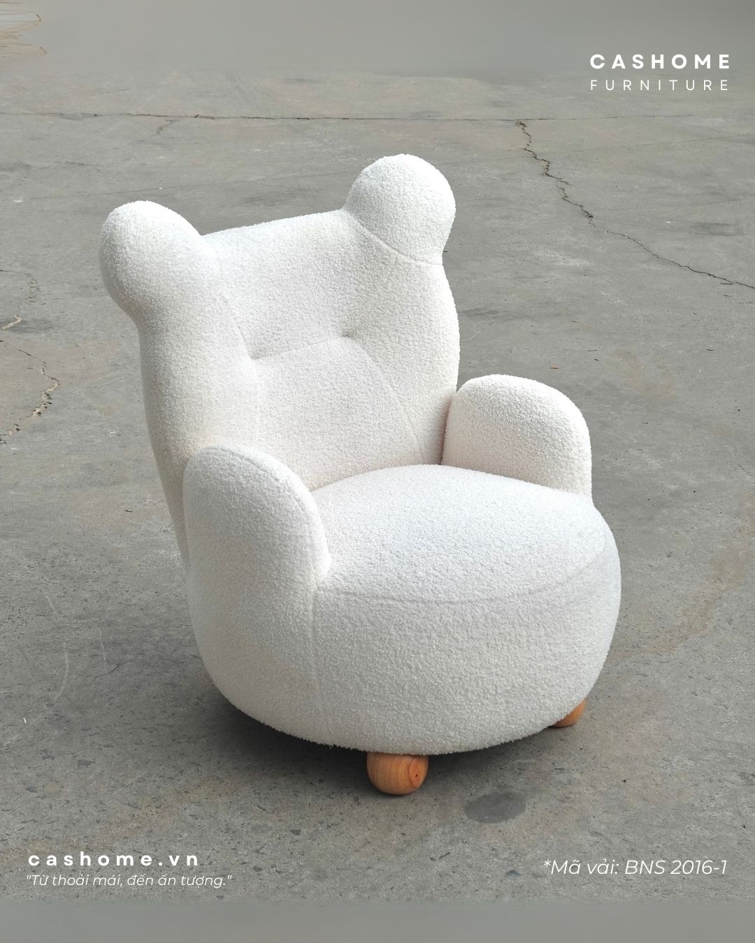 GHẾ BÉ BÁNH GẤU