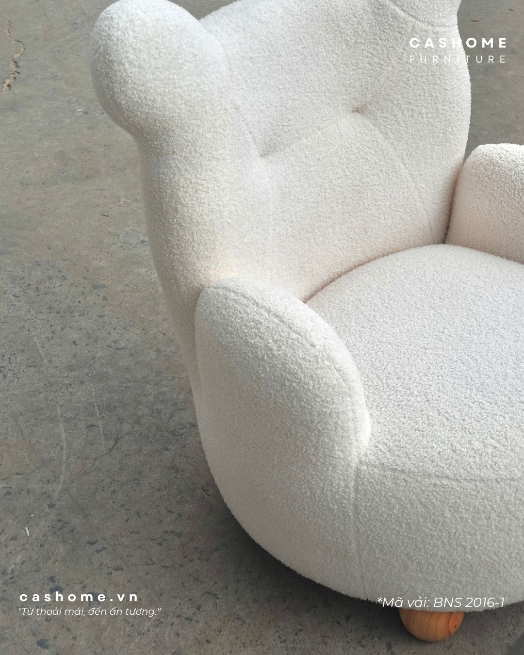 GHẾ BÉ BÁNH GẤU