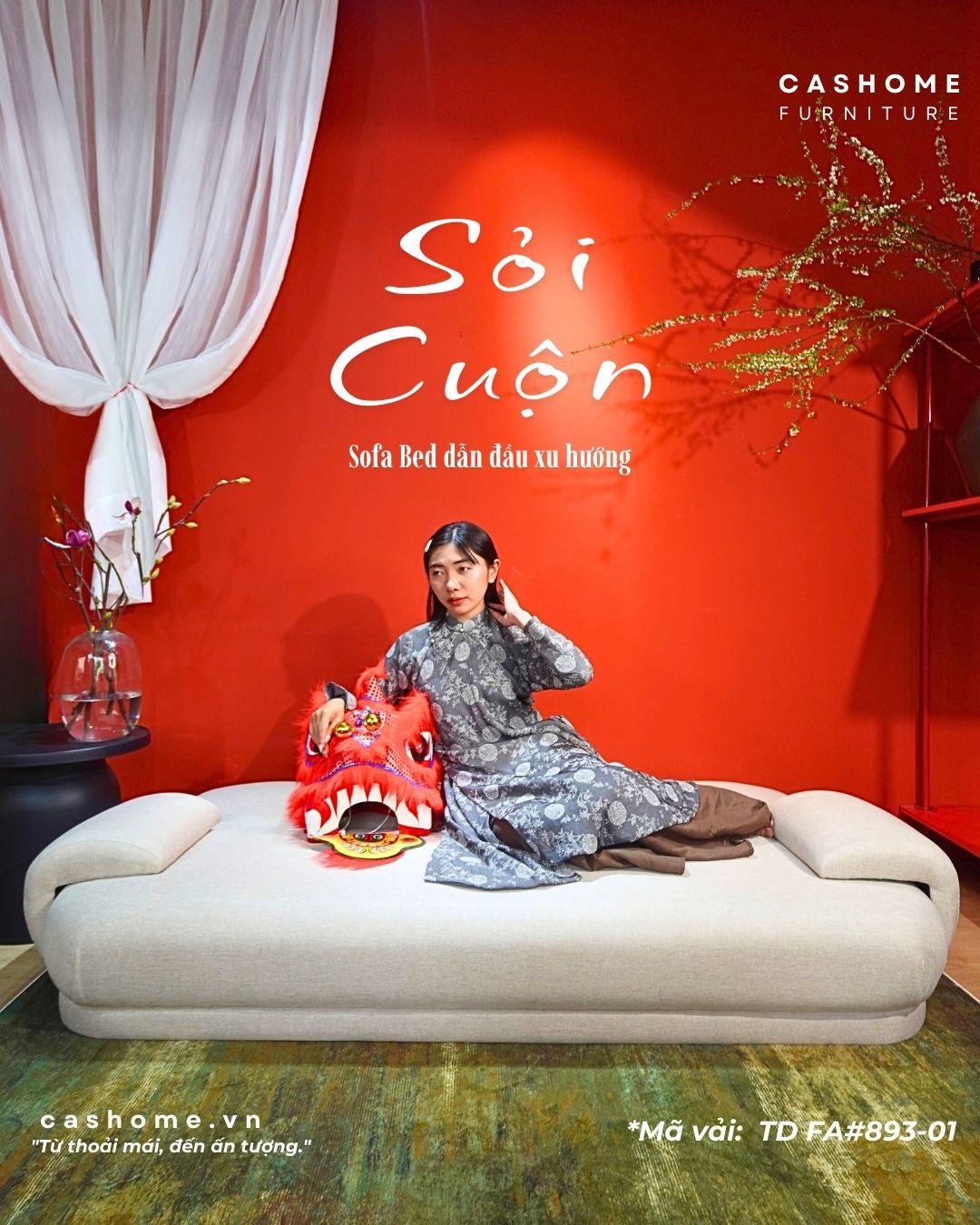 SOFA BED SỎI CUỘN