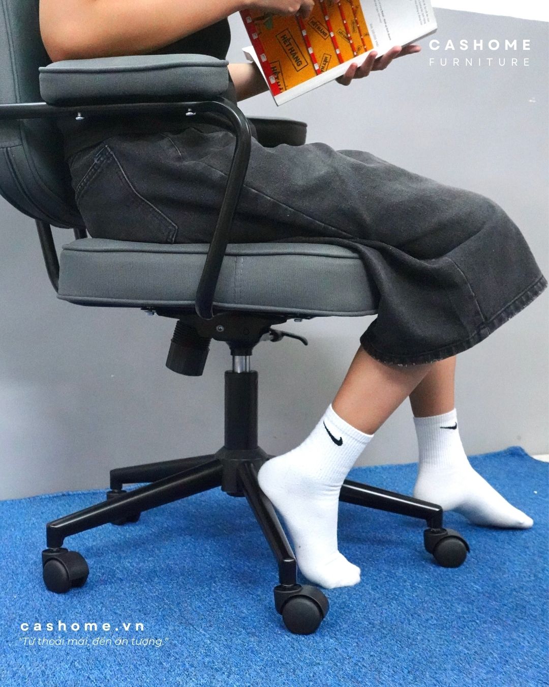 GHẾ XOAY BÔNG SÒ