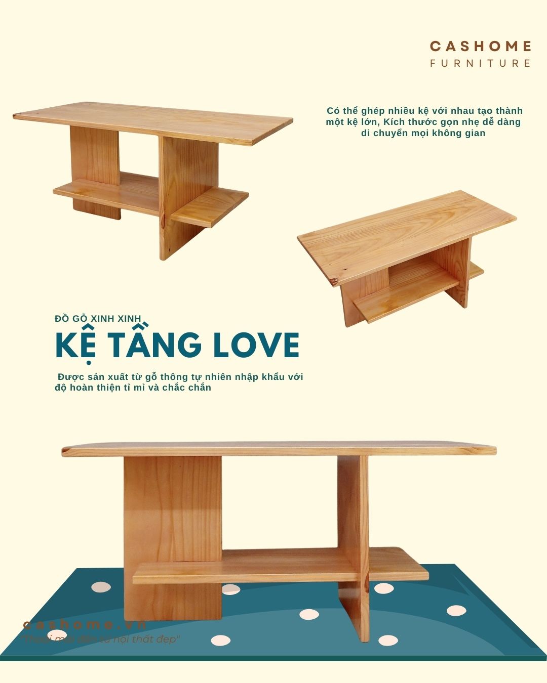 BÀN/KỆ TẦNG LOVE