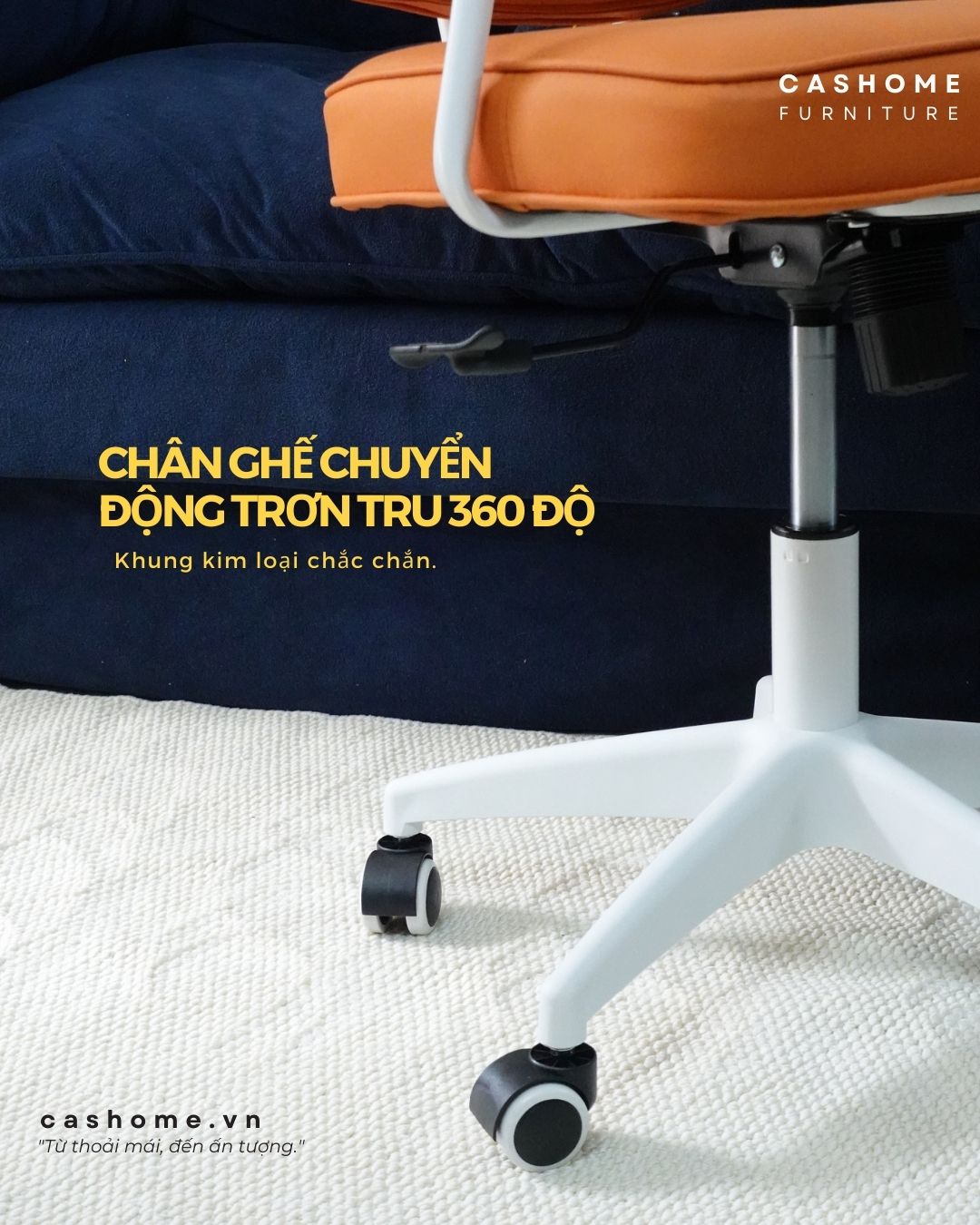 GHẾ XOAY BÔNG SÒ