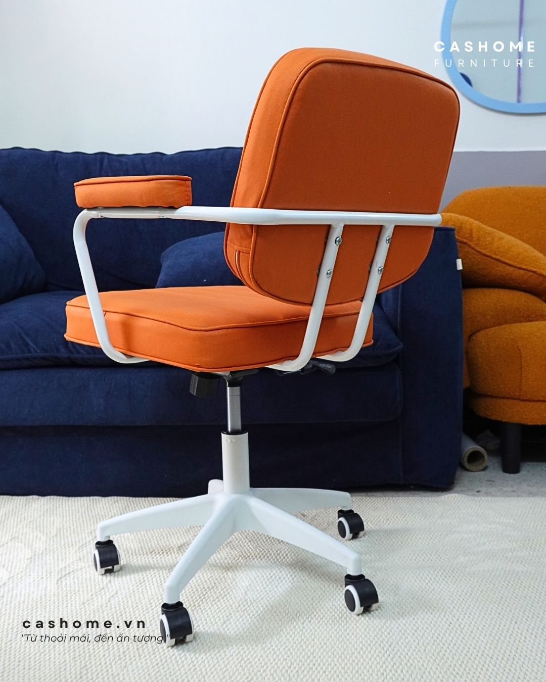 GHẾ XOAY BÔNG SÒ