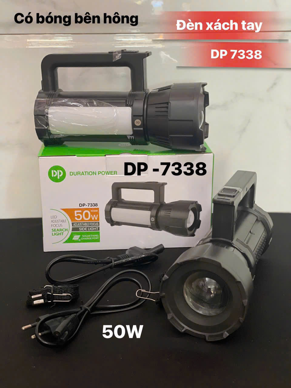Đèn pin xách tay DP7338 50W