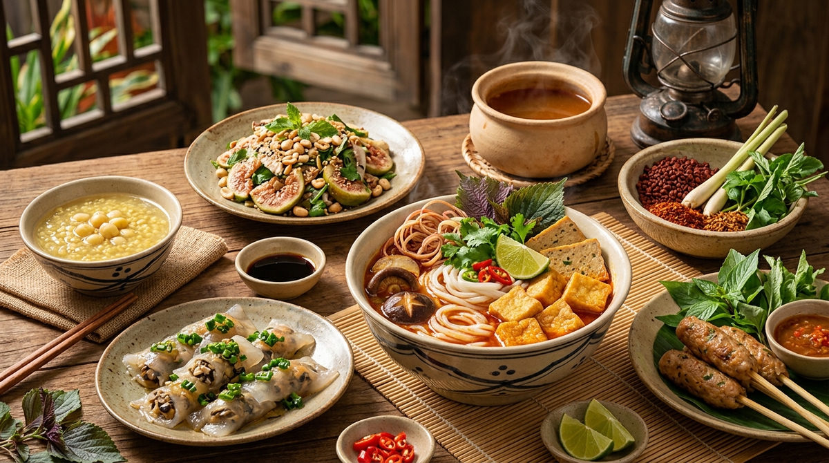 Cách nấu món chay Huế: Bí quyết & 5 công thức chuẩn vị