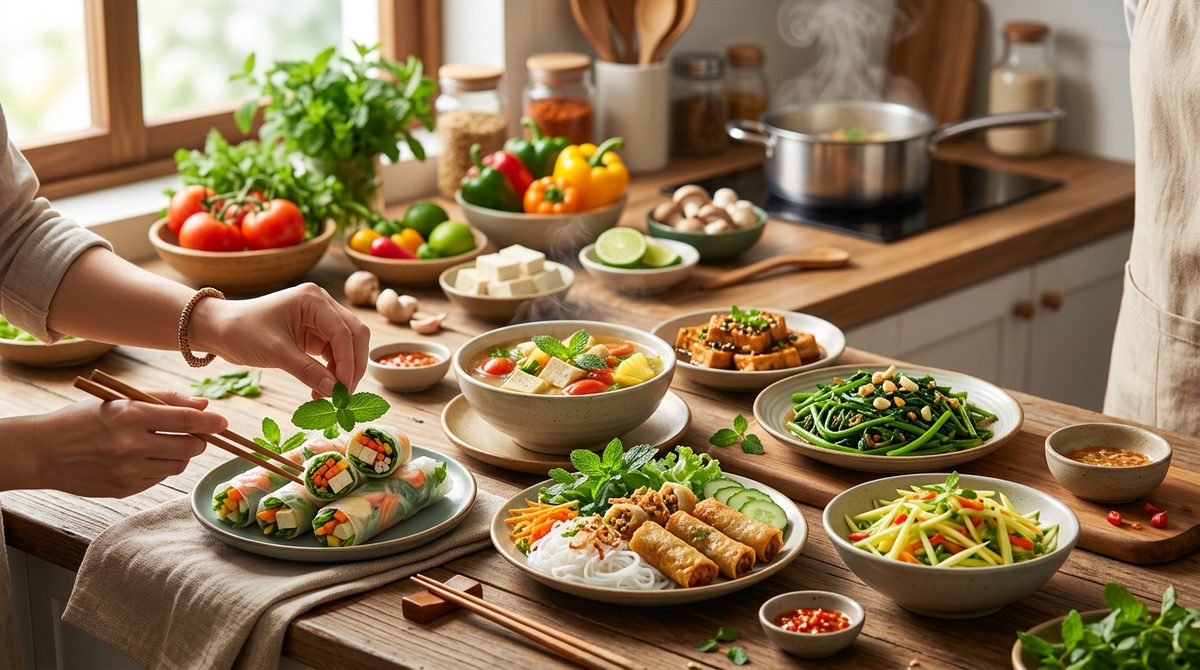 Cách nấu món chay đơn giản: 15+ Công thức & Thực đơn