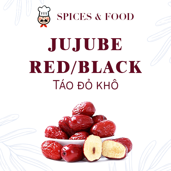 Táo đỏ khô - Jujube Red/Black