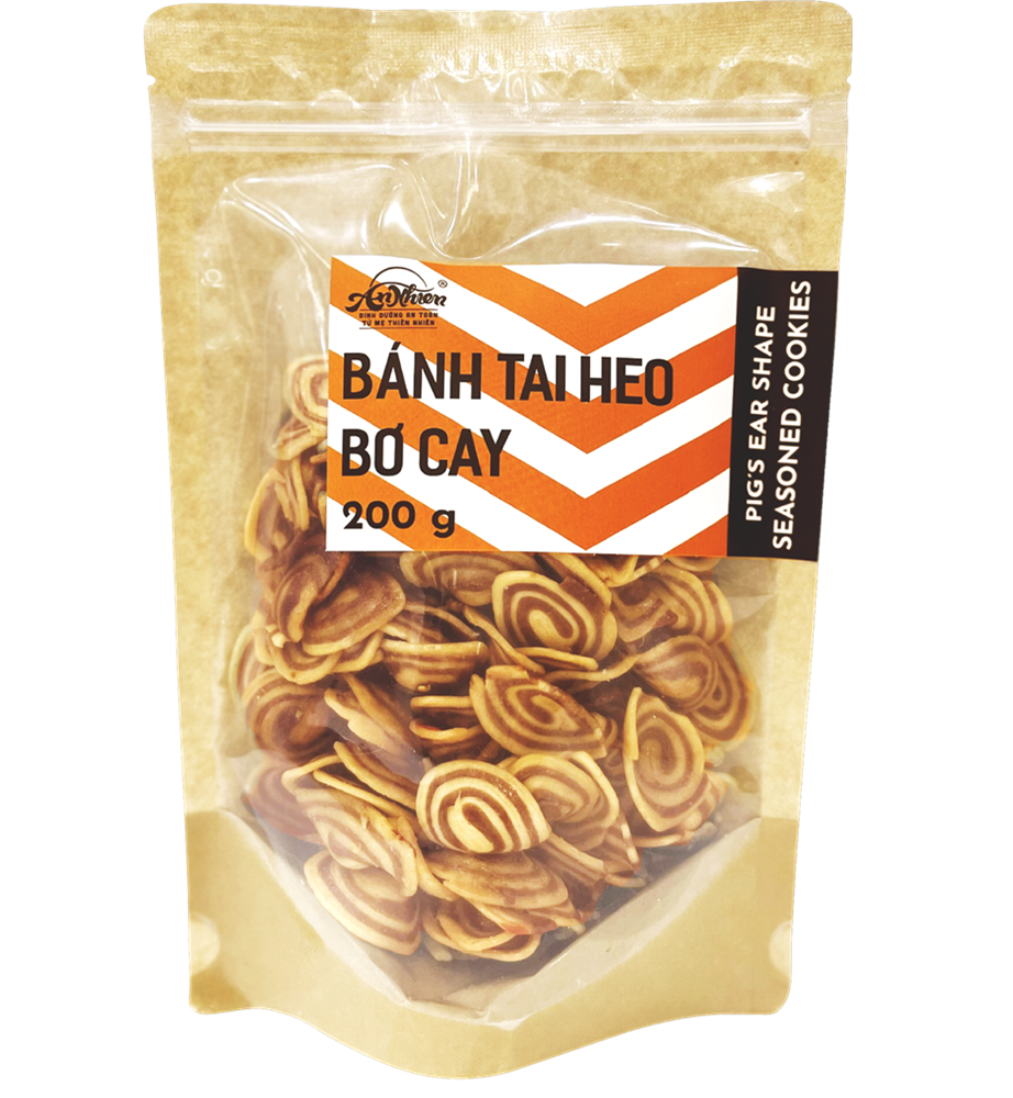 Bánh tai heo bơ cay