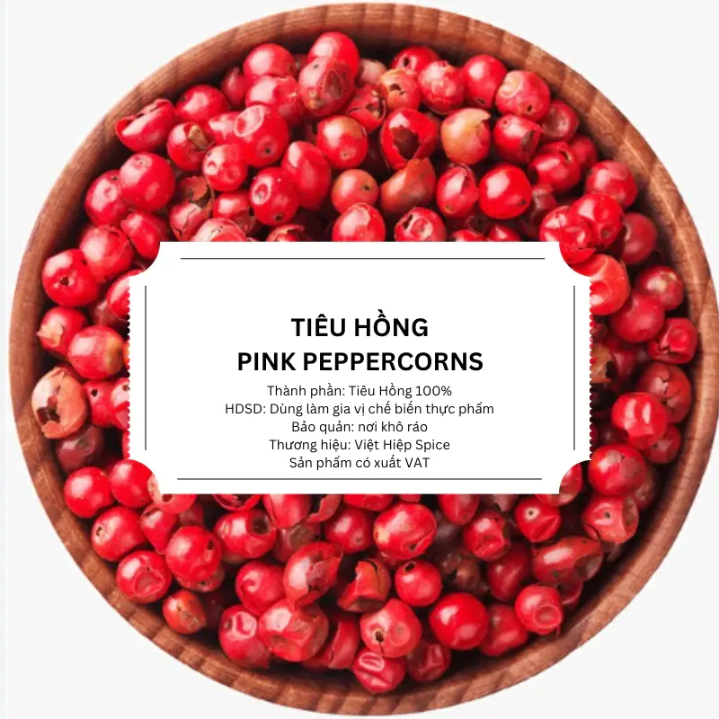 Tiêu Hồng - Hạt Tiêu Hồng
 (Pink Peppercons)