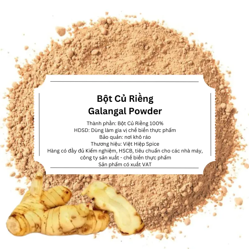 Bột Củ Riềng
(Galangal Powder)