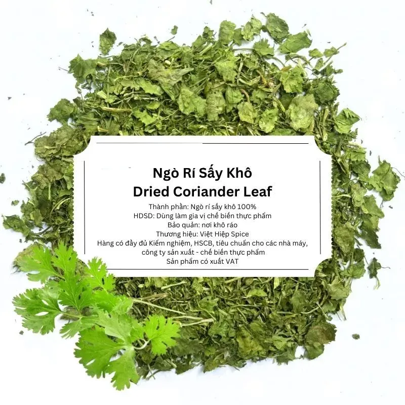 Lá Ngò Rí Sấy Khô
(Dried Coriander Leaves)