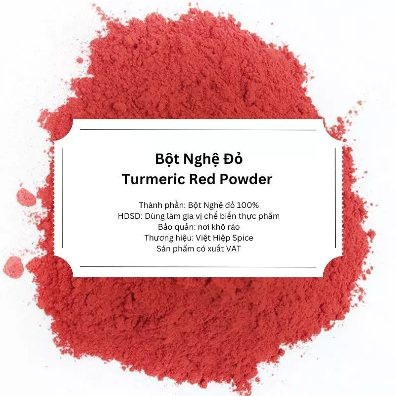 Bột Nghệ Đỏ
(Red Turmeric Powder)