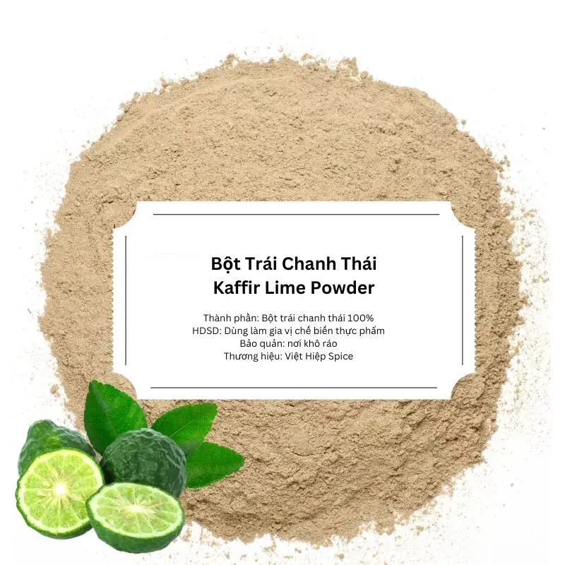 Bột Trái Chanh Thái 
(Kaffir Lime Powder)