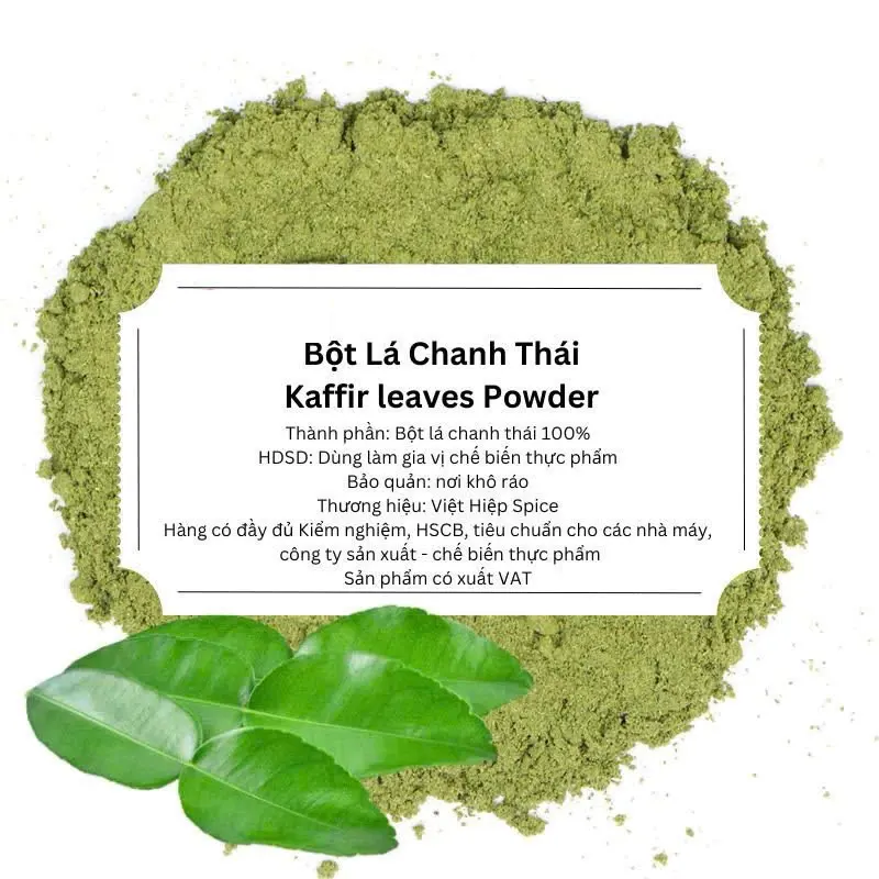 Bột Lá Chanh - Bột Lá Chúc 
(Kaffir Lime Powder Leaves)