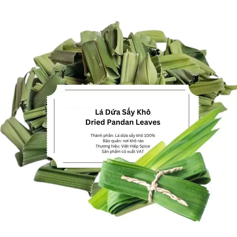 Lá Dứa / Lá Nếp Sấy Khô
(Dried Pandan Leaves)
