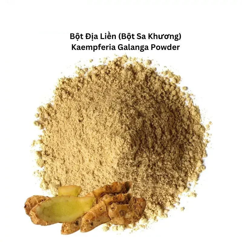 Bột Sa Cương/ Địa Liền/ Tam Nại
(Kaempferia Galanga Powder)
