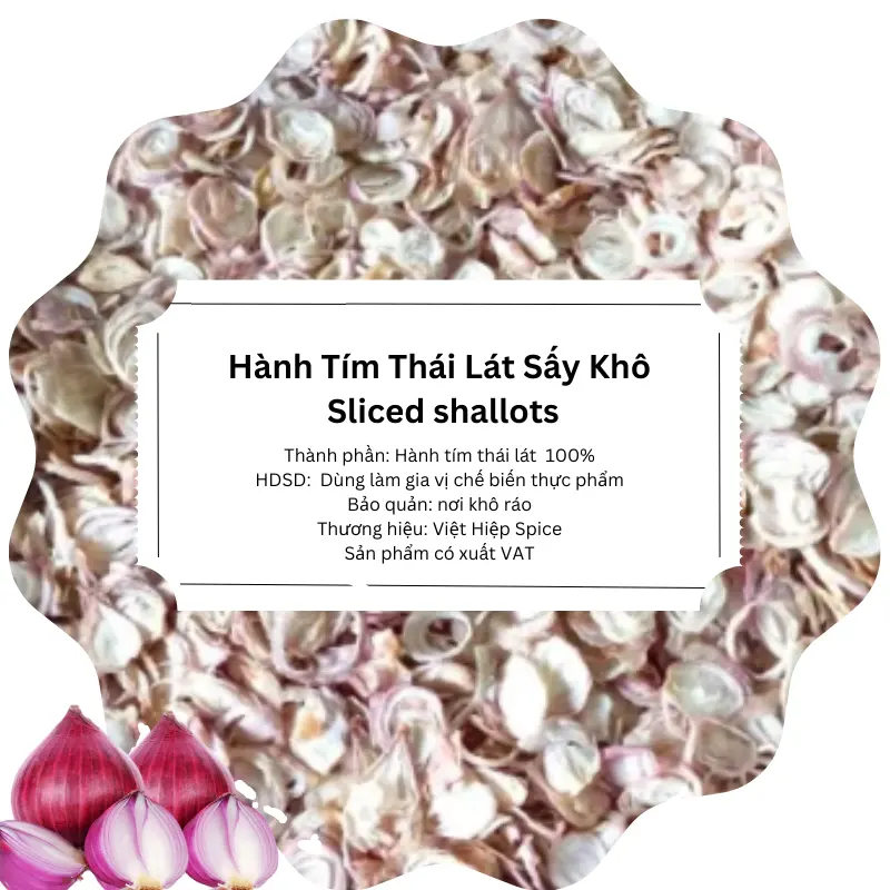 Hành Tím Lát Sấy Khô
(Dried Garlic Slices)