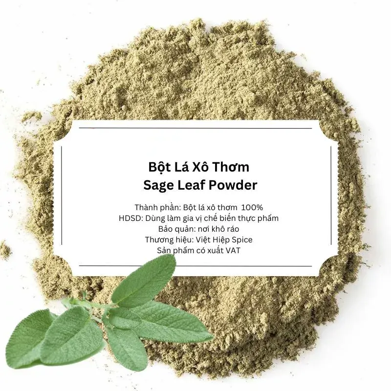 Bột Lá Xô Thơm
(Sage Powder)