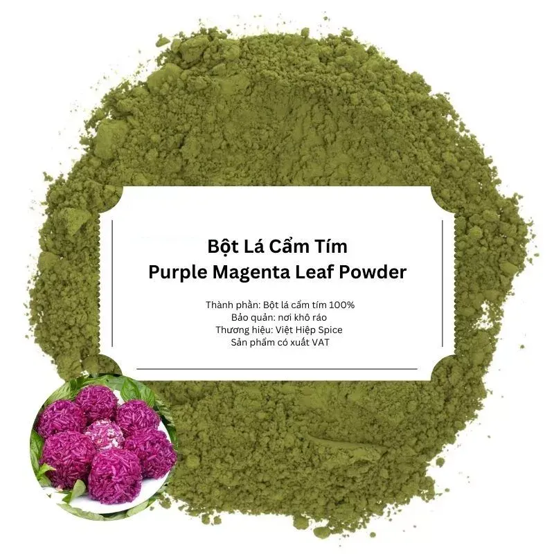 Bột Lá Cẩm Tím
(Purple Magenta Leaf Powder)