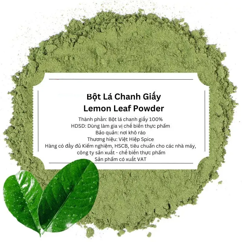 Bột Lá Chanh Giấy 
(Lemon Leaf Powder)