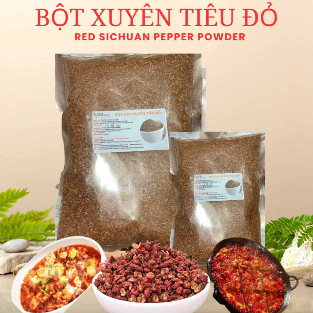Bột Xuyên Tiêu Đỏ
(Sichuan Pepper Powder)