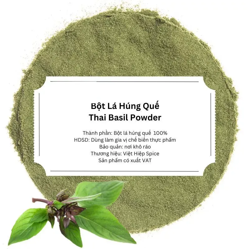 Bột Húng Quế Ta 
(Thai Basil Powder)