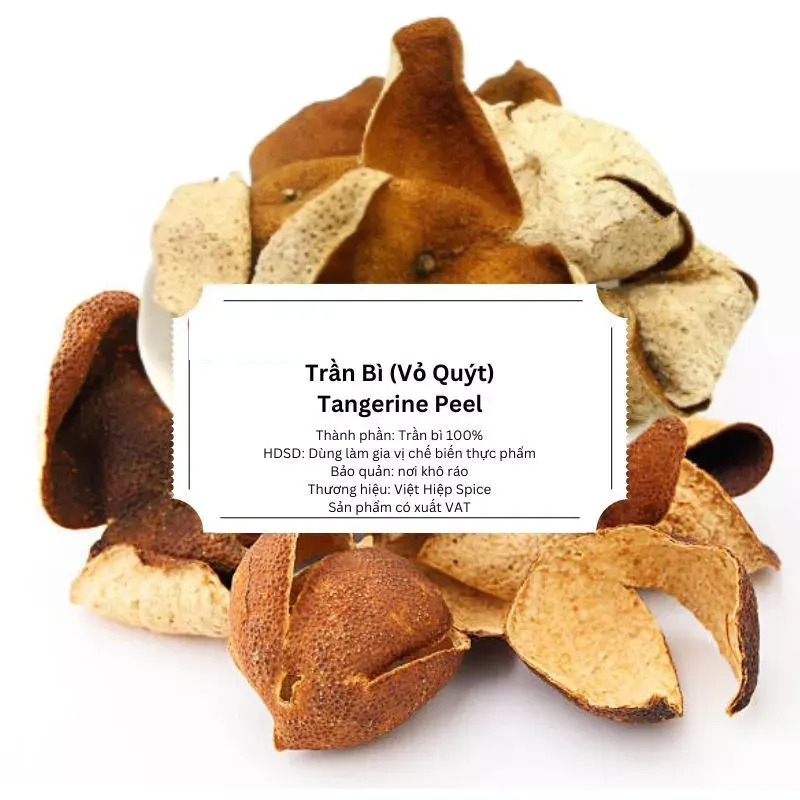 Trần Bì Nguyên Vỏ/Vỏ Quýt
(Whole Aged Tangerine Peel