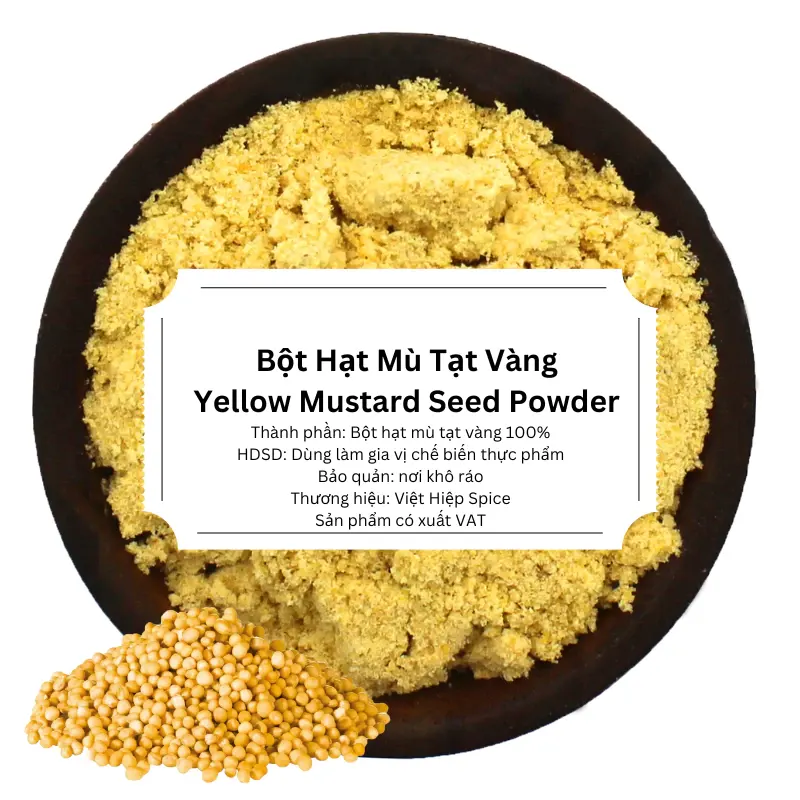 Bột Hạt Mù Tạt Vàng
(Yellow Mustard Powder)