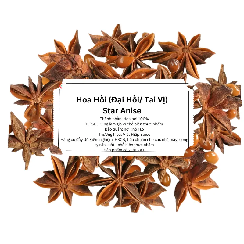 Hoa Hồi Mùa (không cuống) lựa đẹp
(Star Anise)