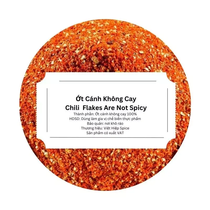 Ớt Cánh, Ớt Vảy Không Cay
(Mild Chili Flakes)
