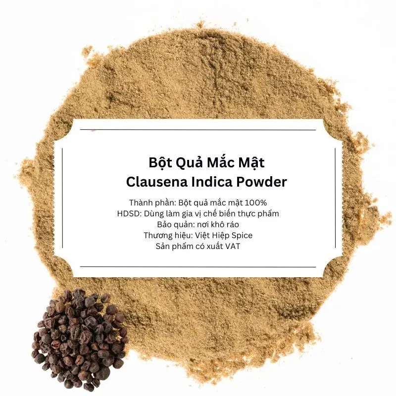 Bột Qủa Mắc Mật
(Clausena Indica Powder)