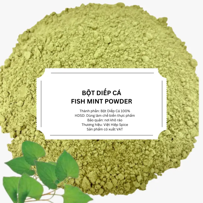 Bột Diếp Cá
(Houttuynia Cordata Powder)