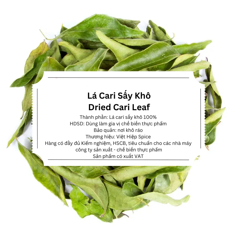 Lá Cari Sấy Khô
(Dried Curry Leaves)