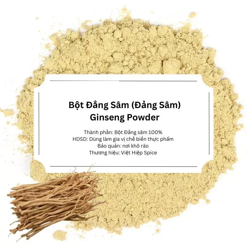 Bột Đẳng Sâm
(Dried Ginseng Powder)