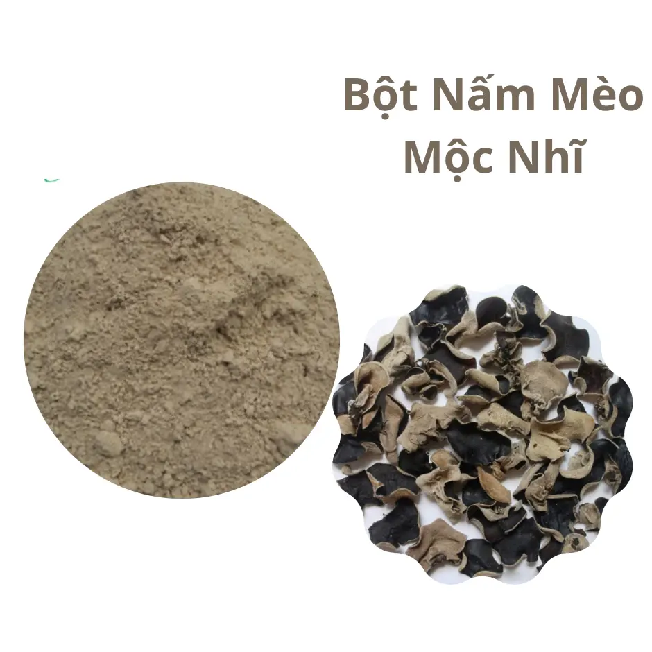 Bột Nấm Mèo - Bột Mộc Nhỉ
(mushroom powder)