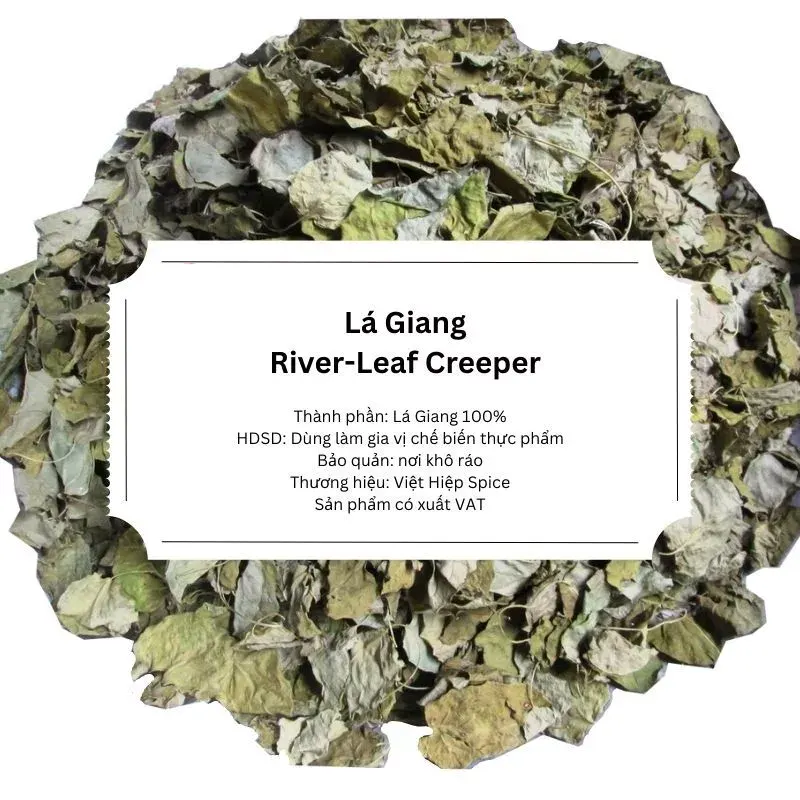 Lá Giang Sấy Khô
(Dried Giang leaf)