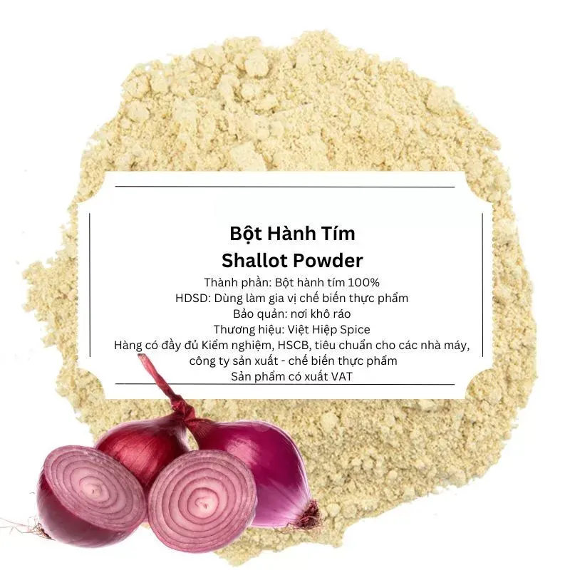Bột Hành Tím
(Purple Onion Powder)