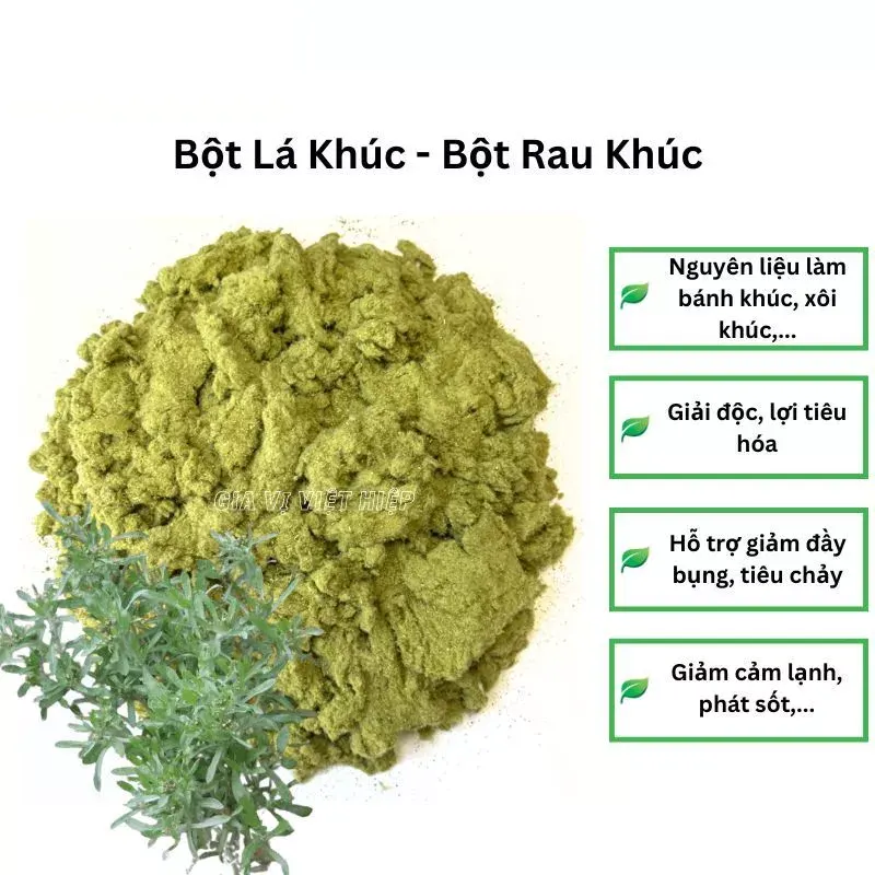 Bột Lá Khúc
(Mugwort Leaf Powder)