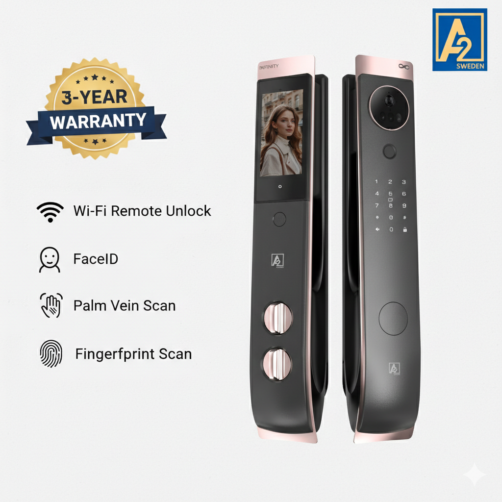 Tiêu Chuẩn Bảo Mật Thụy Điển - Lý Do Khóa Cửa Thông Minh A2 Sweden Vượt Trội Trên Mọi Đối Thủ