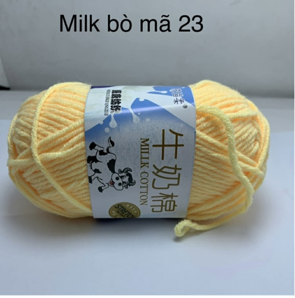 Milk bò màu trơn