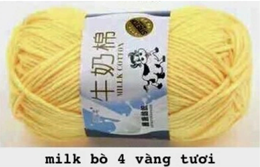 Milk bò màu trơn