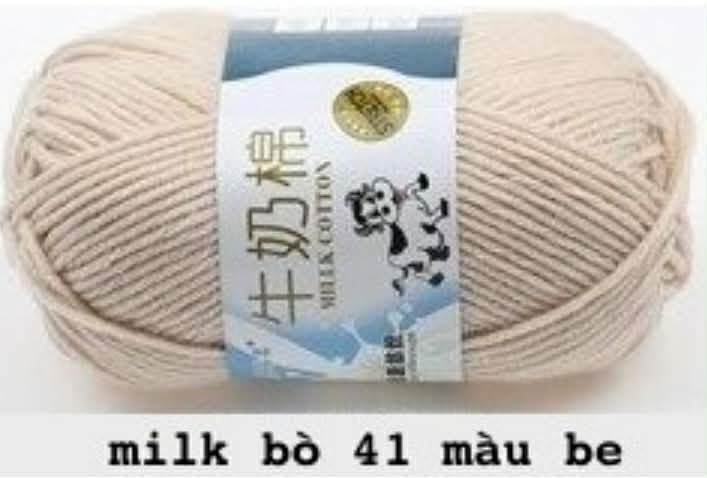 Milk bò màu trơn