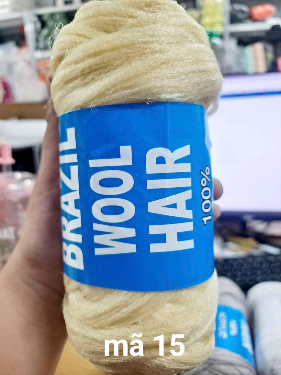 Len làm tóc búp bê Brazil