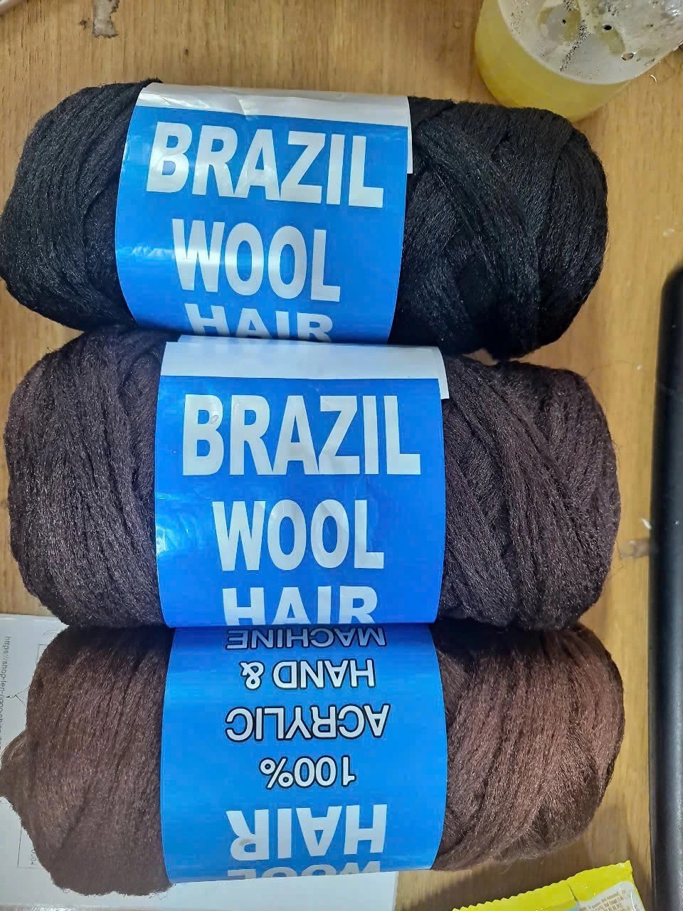 Len làm tóc búp bê Brazil