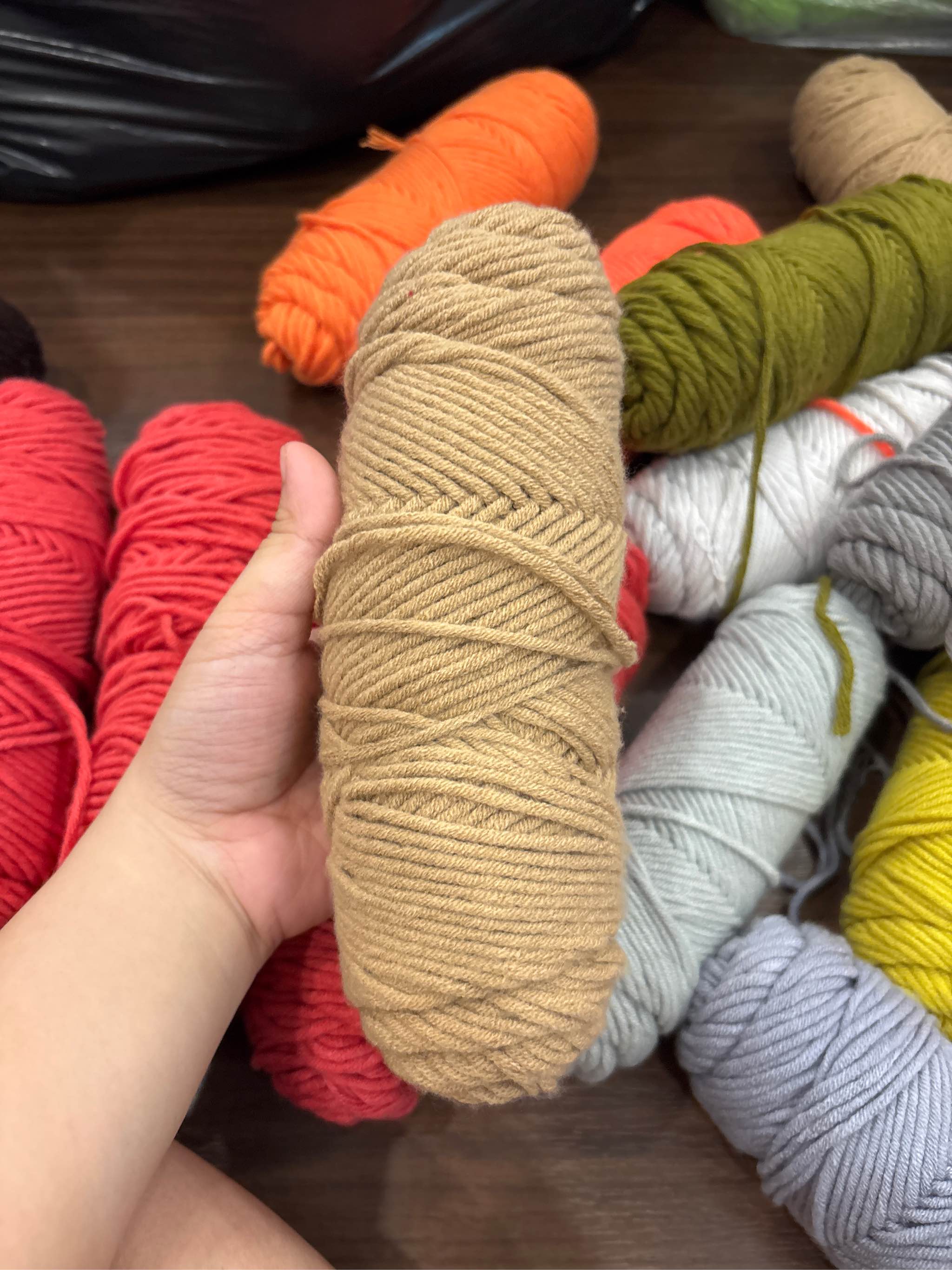 Cotton love màu trơn