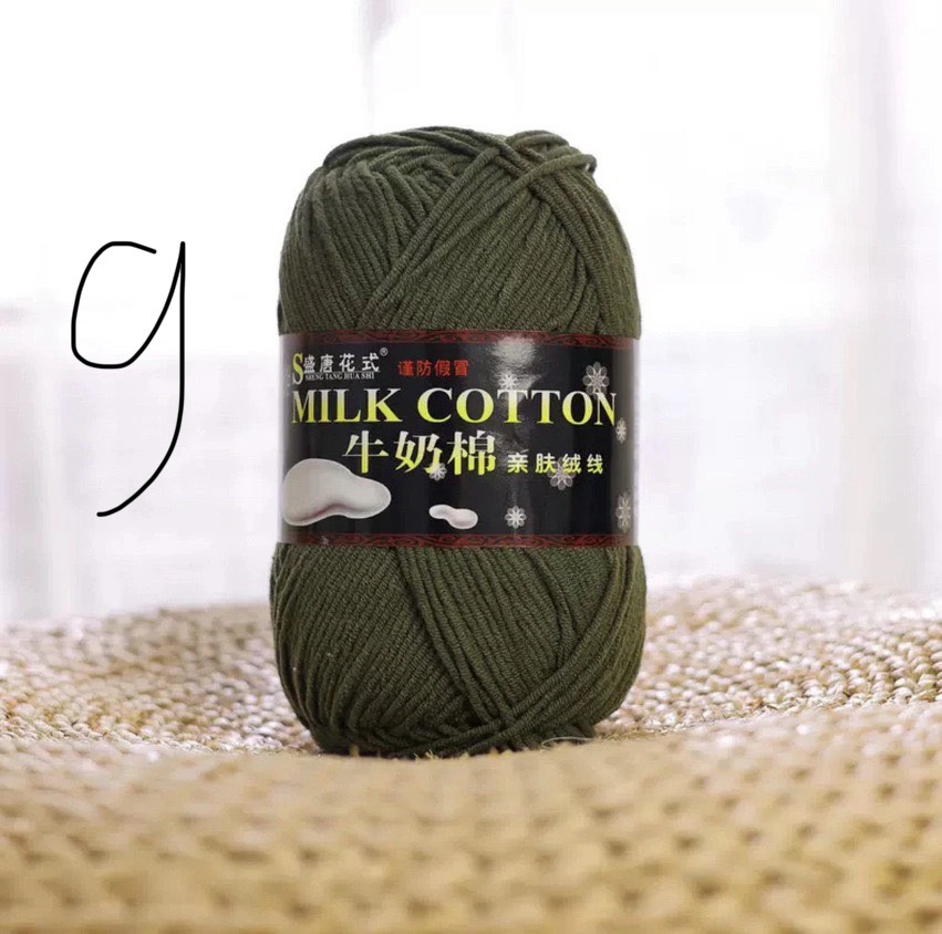 Cotton milk 125g loại 1