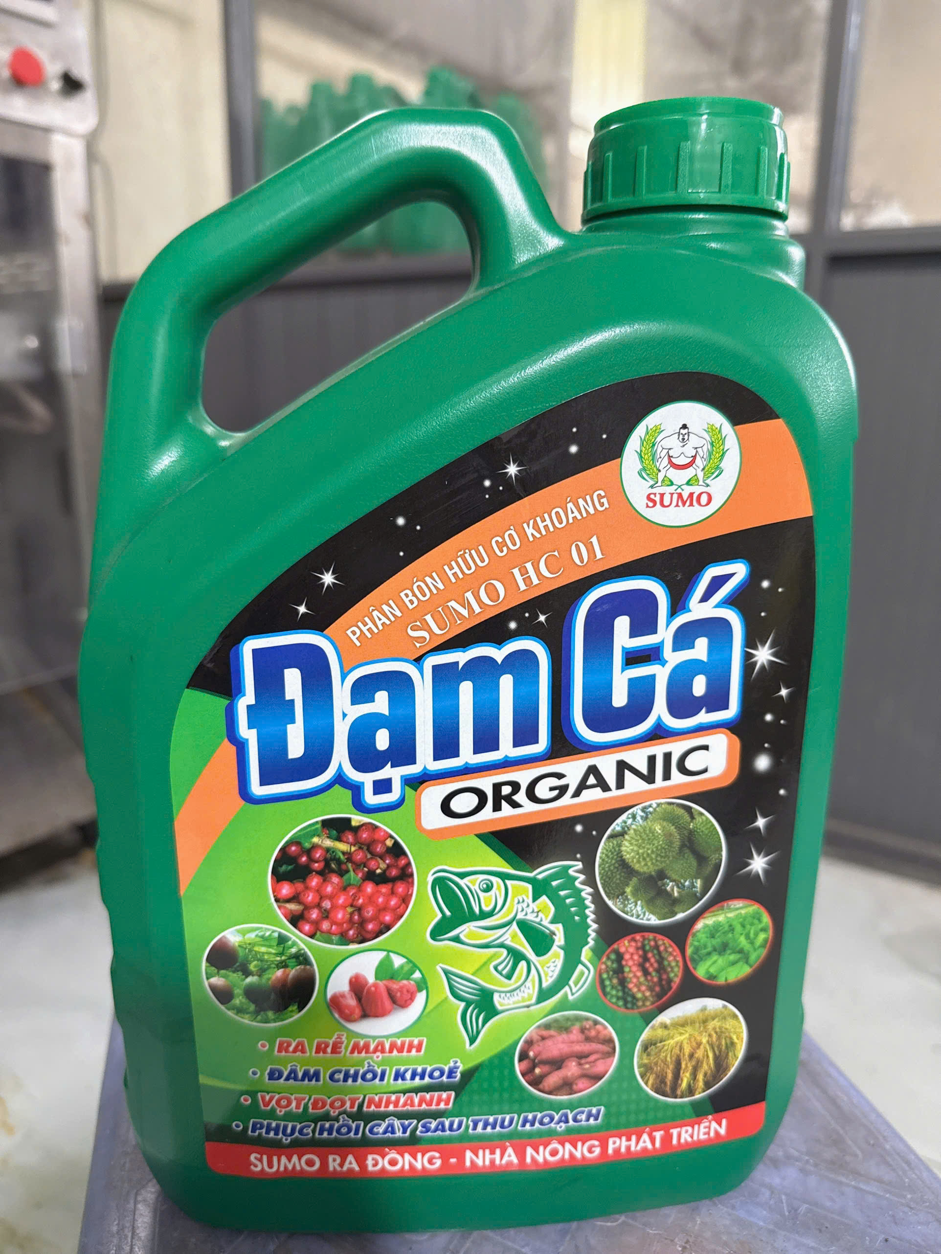 SUMO HC 01 ĐẠM CÁ ORANIC - CAN 5 LÍT