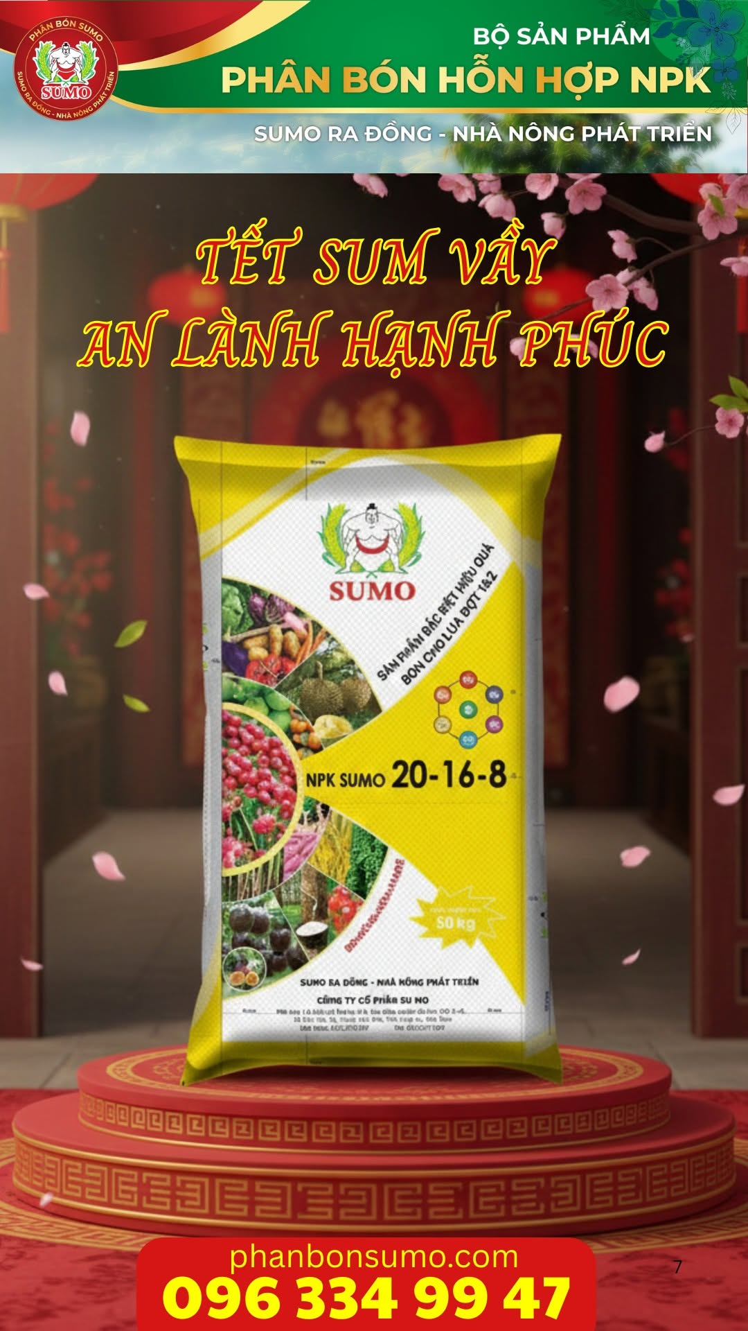 Sumo NPK 20.16.8